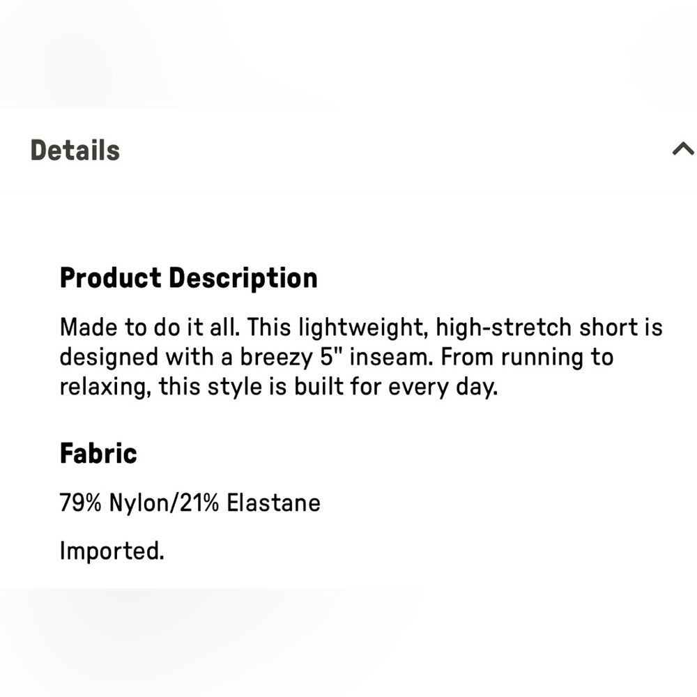 Fabletics The One Short XS - Picture 11 of 11